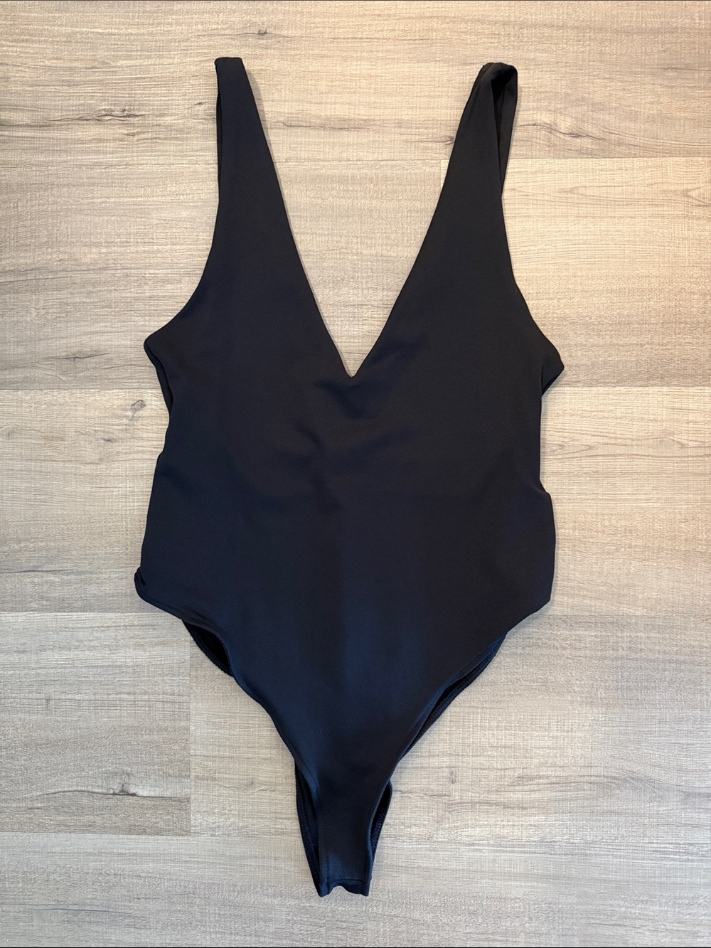 Zara Black V-Neck Kids One-Piece Bodysuit